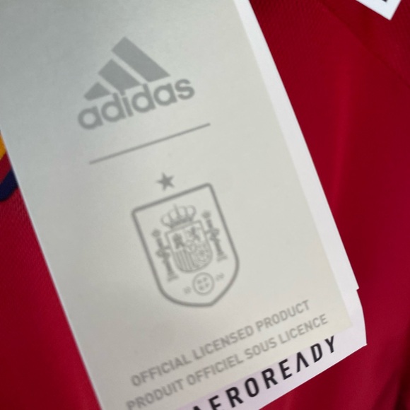 Adidas Spain National Team Home Soccer Jersey. #12 Nico Williams. Size XL. - Picture 12 of 13